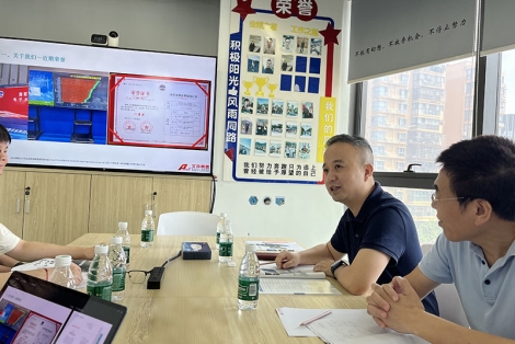 開福區市場監(jiān)管局彭超局長一行蒞臨艾克賽普調研指導